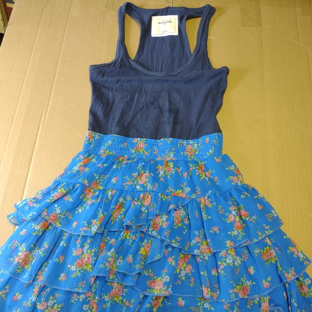 Abercrombie kids size large one piece dress tank